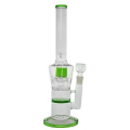 Large Honeycomb Disc Hookah Glass Water Pipe for Smoking (ES-GB-431)